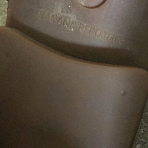 Banana Republic Brown Suede Leather Ankle Boots - Picture 6 of 8